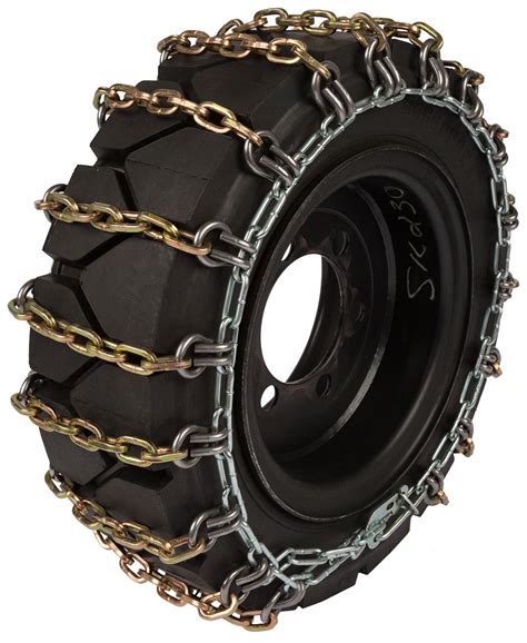 Snow Chains for Skid Steer Loaders 